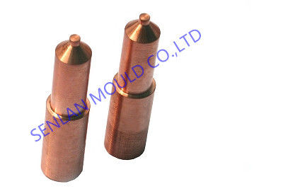 Precision EDM Poort Elektroden -- Custom Injection Mold Components