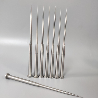 Cilindrische Malende van de de Hardheidsvorm van Bohler 56HRC van de Kernpin with heat treatment for Medische Plastic de Vormcomponenten