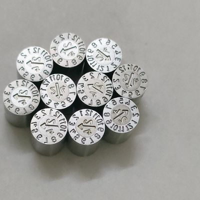 OPITZ Datum-Einlagen - SUS420 Edelstahl Verstellbare Formstempel