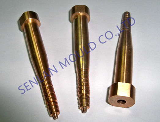 Precision BeCu Core Pins met M3-M10 interne draden.
