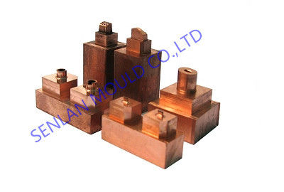 Precision EDM Poort Elektroden -- Custom Injection Mold Components