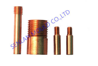 Precision EDM Poort Elektroden -- Custom Injection Mold Components