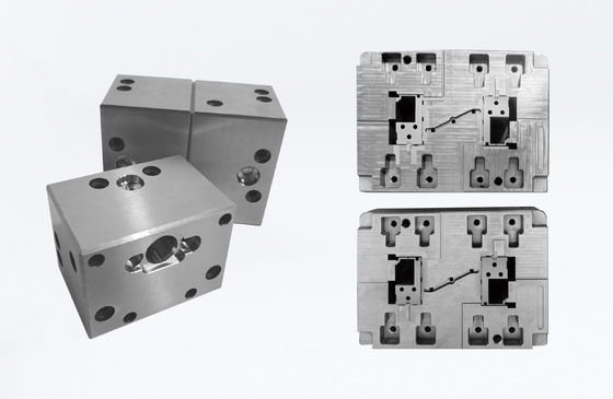 ASSAB Mold Steel Custom Niet-standaard kernen met 0,005 mm nauwkeurigheid voor verpakkingsvormen