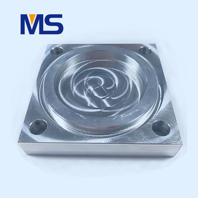 Custom Precision CNC Bewerkte Aluminium Caps. Ra 0.6 Spiegel-achtige afwerking