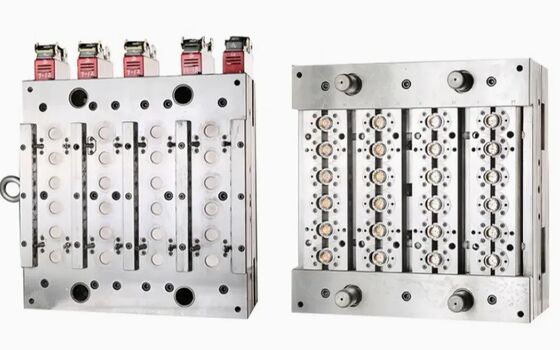 Mold voor flesdop met meerdere holtes | Injectiegereedschap met hoge snelheid voor mineraalwatersluiting