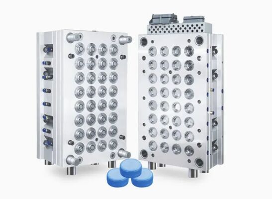 Mold voor flesdop met meerdere holtes | Injectiegereedschap met hoge snelheid voor mineraalwatersluiting