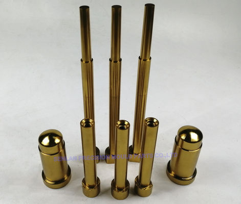 H13 (1.2344) Onderdelen voor gietvorm. 44-46 HRC geharde HPDC-componenten.