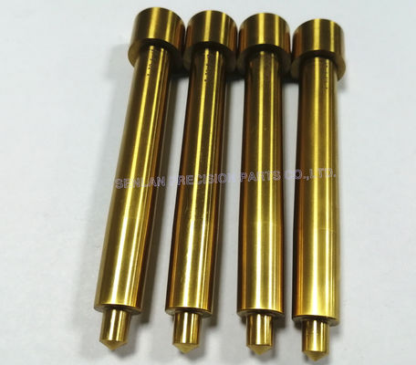 TiN-gecoate gietstukken.