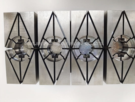 STAVAX (AISI 420) holte-invoegingen. Precieze gereedschappen voor dunne verpakkingen.