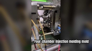 Spuitgietmatrijs met vier kamers