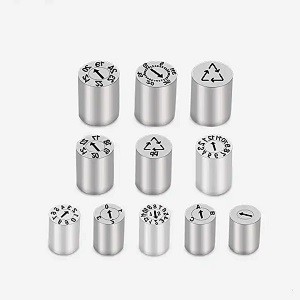 Plastic Mould Parts DME Standaard Vervangbaar Datum Stempels Mould Datum Inzet Mould Component Gekenmerkte pinnen