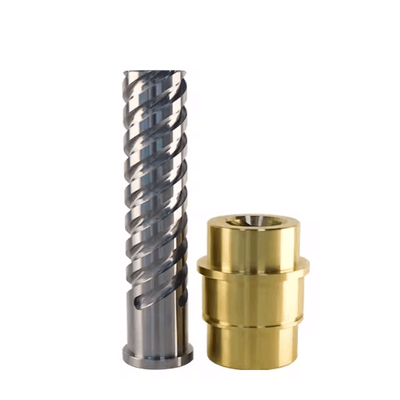 High-precision Custom CNC Machining Module Precision Mould Parts Set Gesneden ontschroeven van kernen en loodmoeren