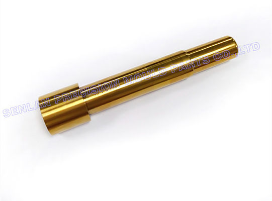 TiN-gecoate stapel kernpinnen H13 Precision Components for Die Casting & Injection Molds